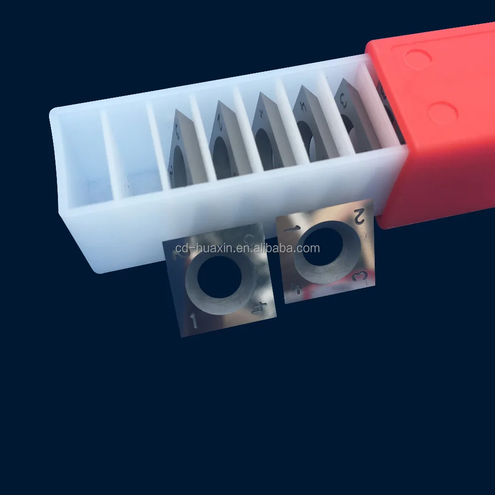 15*15*2.5 mm solid carbide inserts for Heavy Duty Double Side Planer