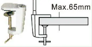 Gooseneck Shape 1W Mini LED Reading Lamp (SC-E101A)