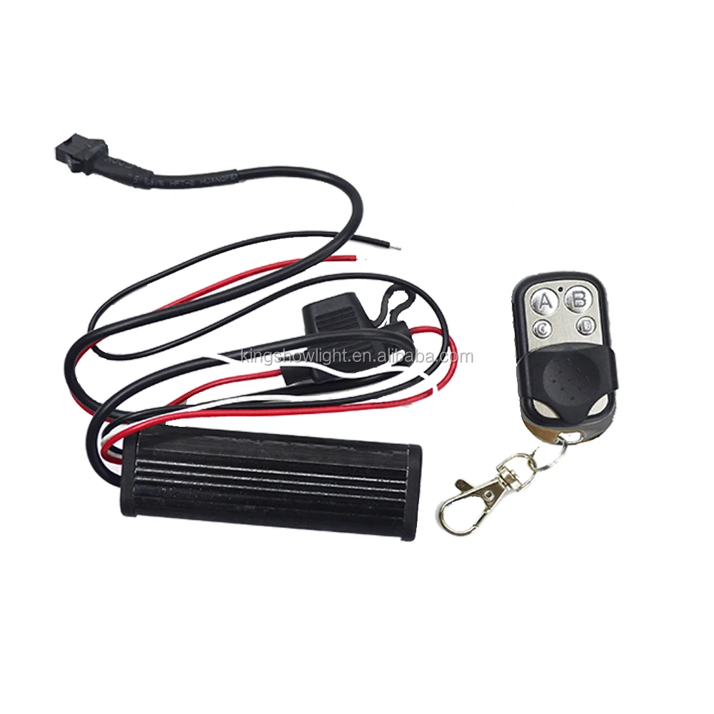 12pcs RGB Motorcycle LED Strip Light Kit UnderGlow accent light Strip with Wireless Remote Controller