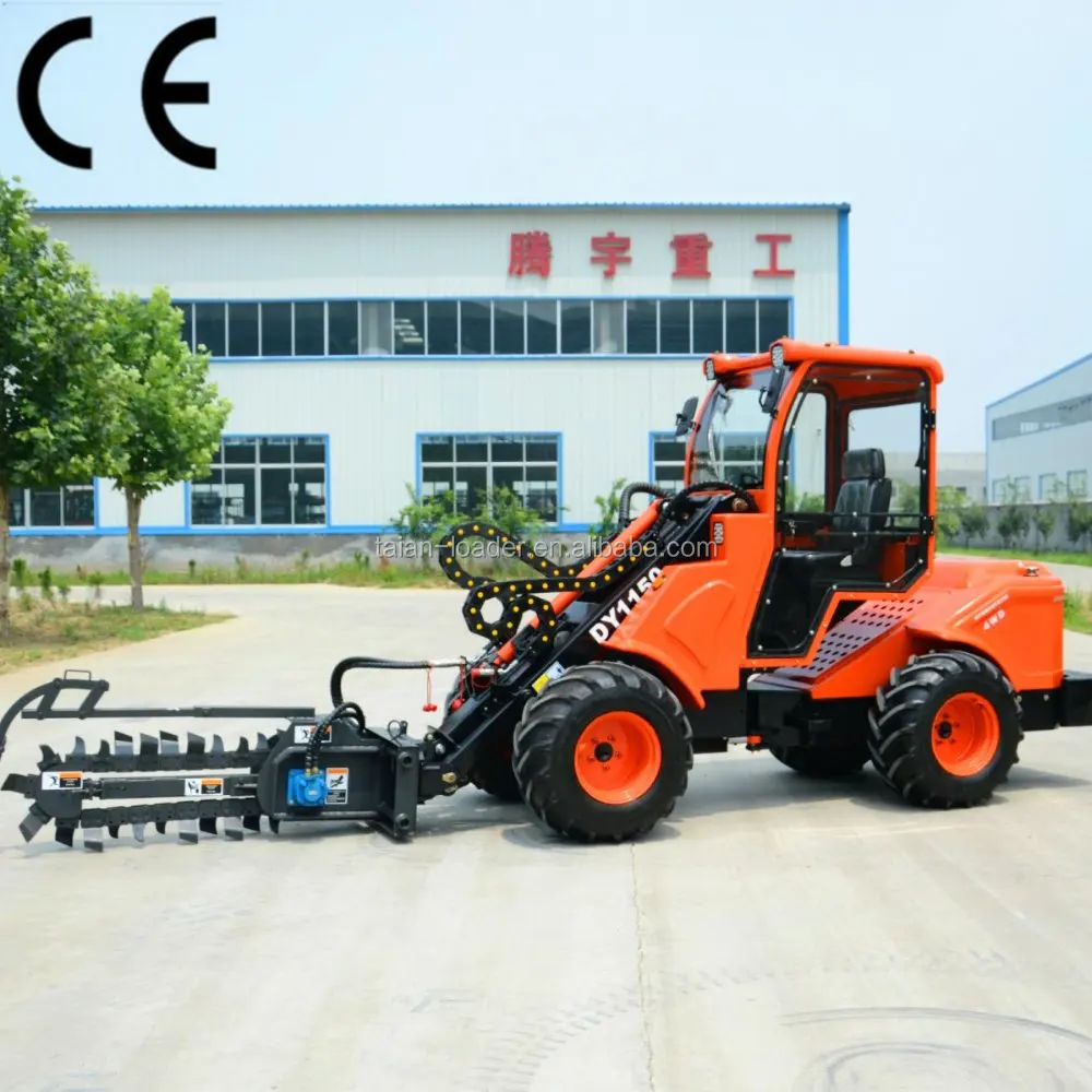 CE, EPA certified 4x4 mini tractor farm tractor DY1150 small tractor for sale