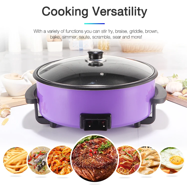 Долговечная электрическая сковорода-гриль Andong хорошего качества для приготовления пищи