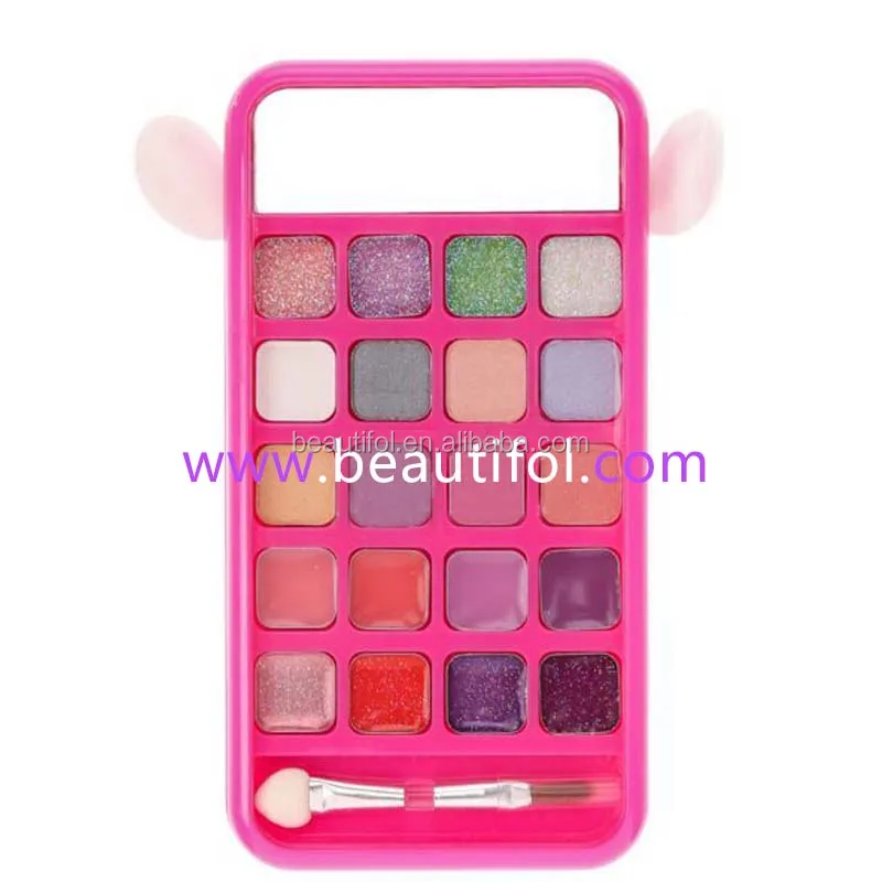 Kids organic beautiful blends makeup palette, eyeshadow, blush, concealer, lip gloss combination cosmetics eyeshadow