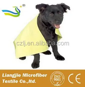 buy direct from china factory Microfiber cleaning cloth  pet drying towel/microfiber pet cleaning towel  with cheap  price