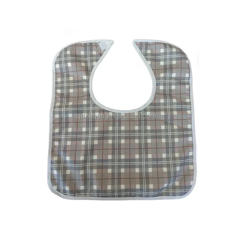 Funny adult bib car front apron for eating and drinking washable reusable waterproof clothing protector