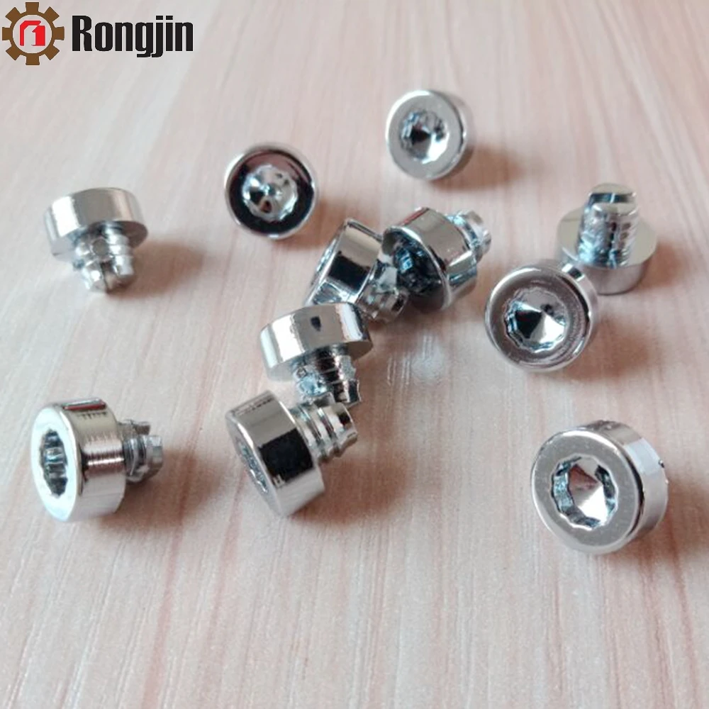 chrome plastic wheel rivets
