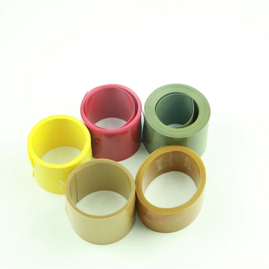 
Color Cellulose acetate plastic films for tipping shoelace 