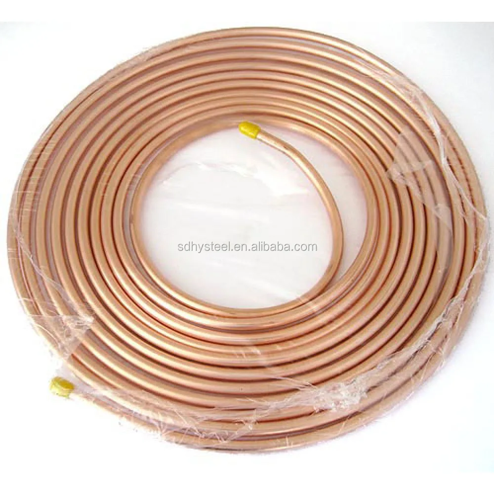 High quality C11000  C12000 C12200 Air Conditioner pancake coil copper pipe