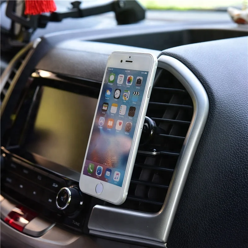 
Manufacturer New Arrival Cell Car Air Vent Magnet Phone Holder for iphone X6 6p 7 8 Samsung 