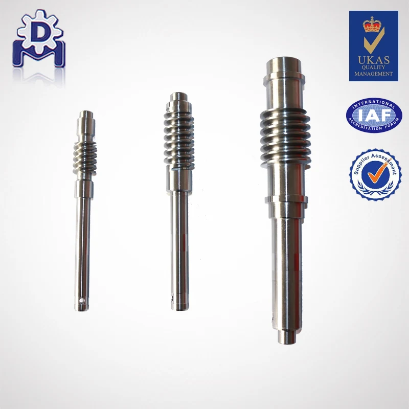 
Worm drive for flow control 