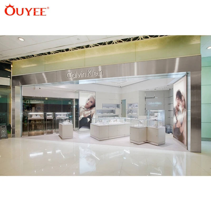 Retail Jewellery Counter Top Custom Pandora Wooden Jewelry Display For Shop Interior Design