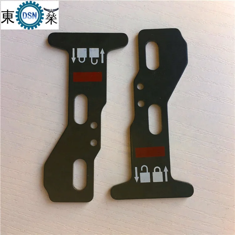 Custom Silk Screen Printed Metal Stamped Nameplate