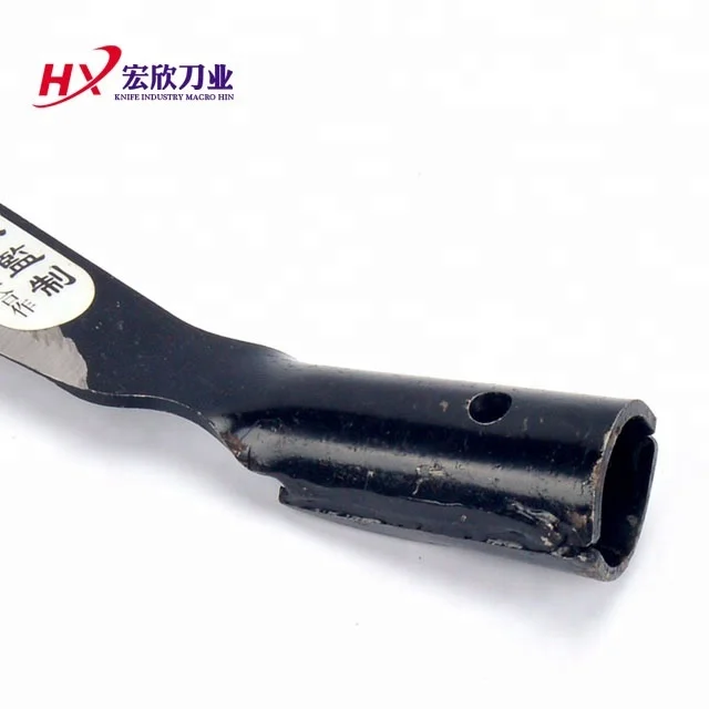Tree cut with wooden handle mows outdoor pruning agricultural