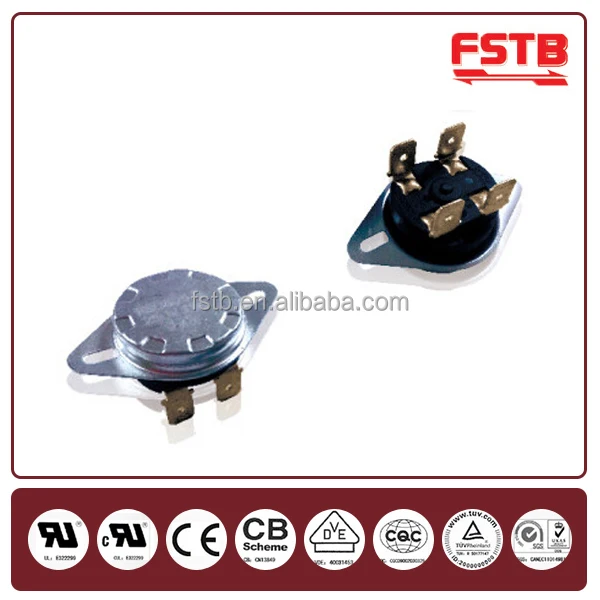FSTB KSD306 Big Current 250V 16A Bimetal Switch oil heater thermal electric frying oil heaters oven heater pan thermostat