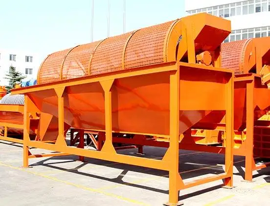 Top Manufacturers Rotary Drum Trommel Screen Sieve Equipment Price