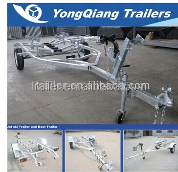 15ft - 20 ft   galvanized boat trailer /jet ski trailer for sales