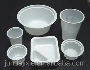 disposable thermoforming plate making machine