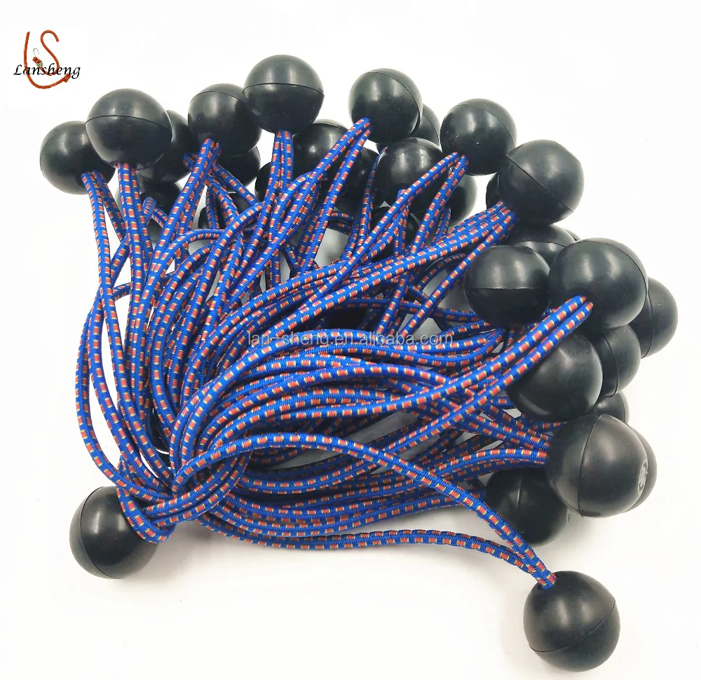 Factory Direct Sales High Elasticity Canopy Stretch Cord Ball Bungee Cord