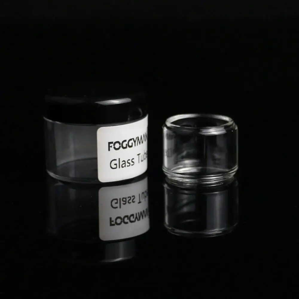 
Foggyman high quality pyrex replacement straight bulb glass tube for TFV8 big baby RBA atomizer 