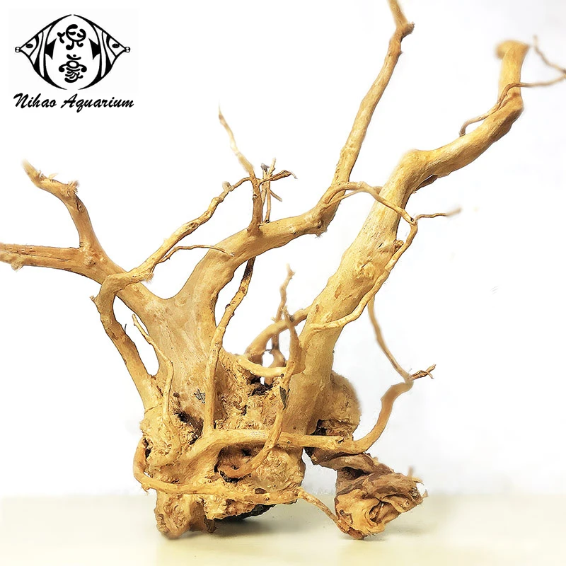 Wholesale Aquarium Driftwood NIHAO Natural Decorative Rhododendron Root Wholesale Driftwood For Aquarium Fish Tank