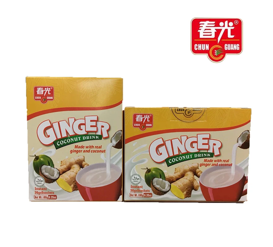 Instant Ginger Coconut Flavor Tea Drink Powder
