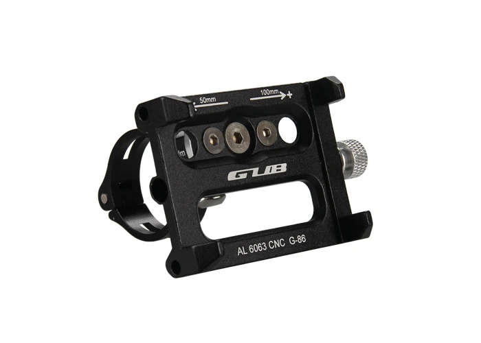 
 Регулируемый велосипедный телефонный держатель GUB G-86 4-5,5 дюйма с ЧПУ из сплава, велосипедная подставка для крепления телефона на мотоцикл, GPS, крепление для телефона, велосипедные аксессуары  