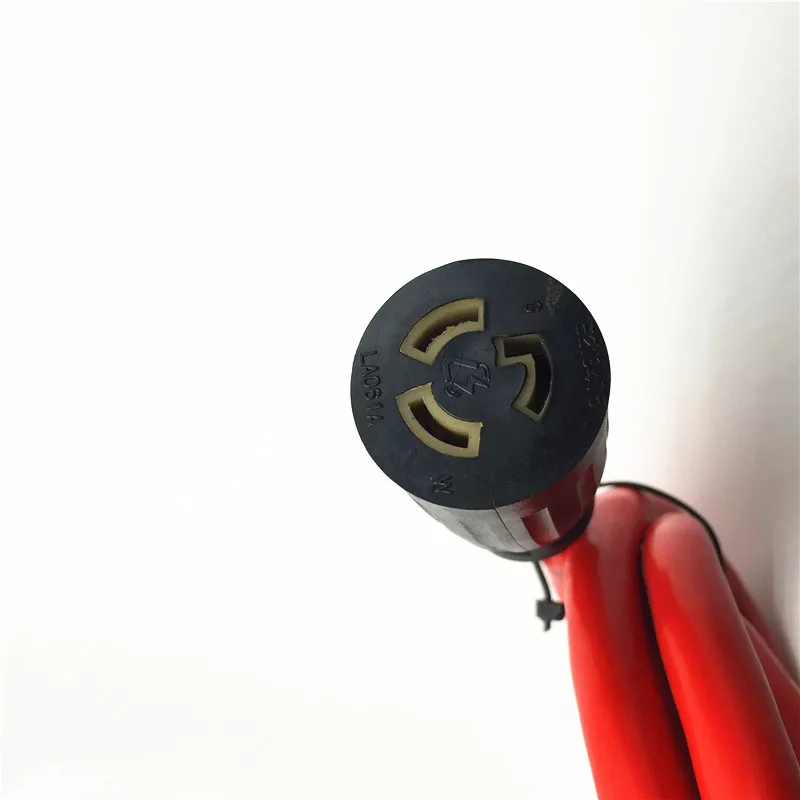 L5-15P plug to L5-15R connector Heavy Duty Locking Extension cord