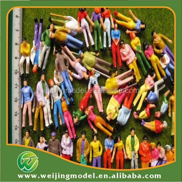 2016 hotsale 76mm 1/25 plastic scale model human figure