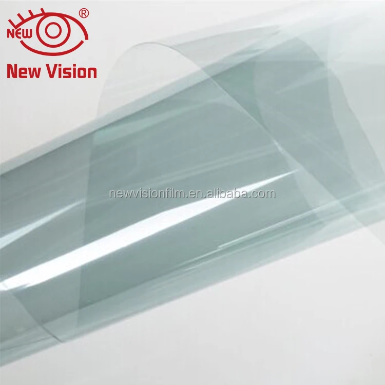 S7595 4Mil 75% vlt 95% IR rejection light blue nano ceramic car glass safety windows film