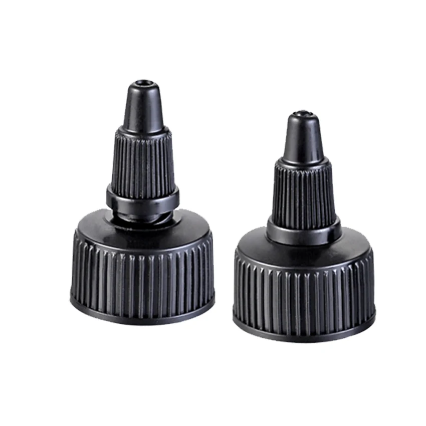 24mm Plastic twist spout cap&pointed mouth cap twist top cap