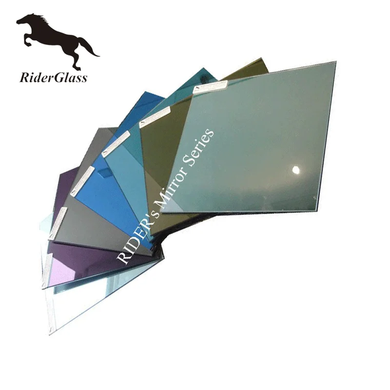 Super Thin Bronze Grey Mirror Glass