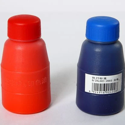 Изготовленный На Заказ быстросохнущая отпечатков пальцев, я чернила атомно-чернила Штамп напылением чернил, флэш-памяти пены чернила для штамп напылением EN71-3 тестирования, ASTM