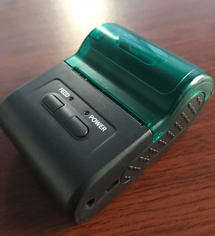 Portable thermal printer for taxi, receipt printer