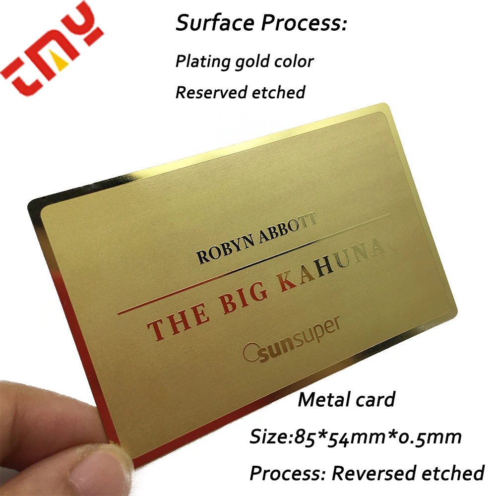 Custom Embossed Gold Metal Visiting Card,Engraving Metal Logo Name Id Card,Metal Vip Card Printing QR Code Metal Card