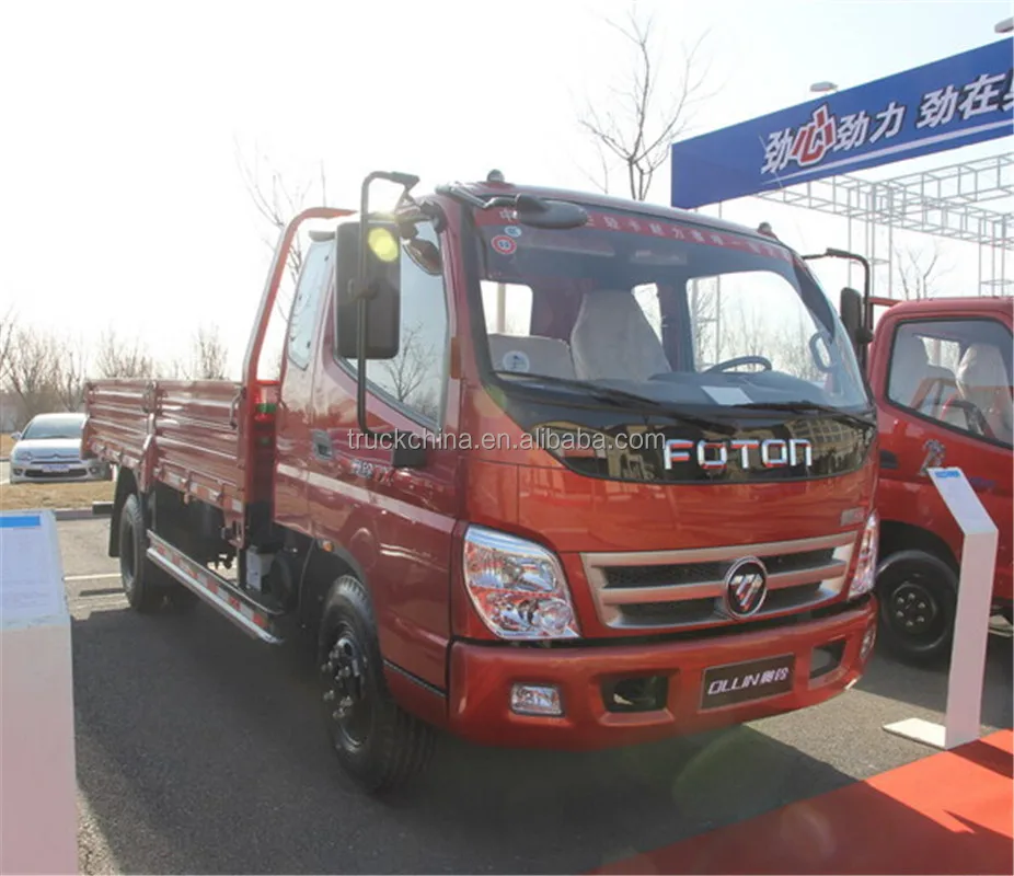 China FOTON Truck Price 4x4 3 tons Mini Cargo Truck Lorry Truck For Sale