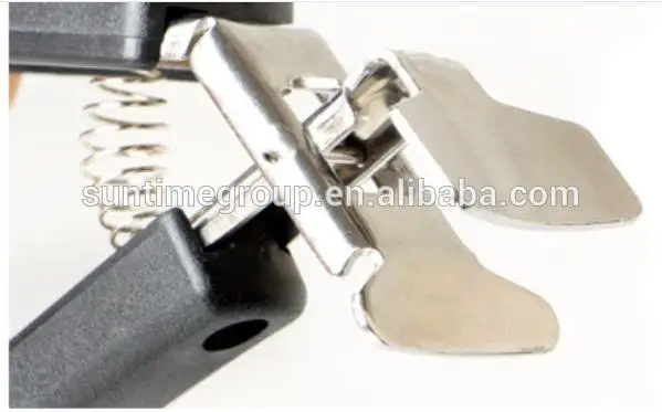 
Wholesale stainless steel black prevent hot dish clip pot pan clip 