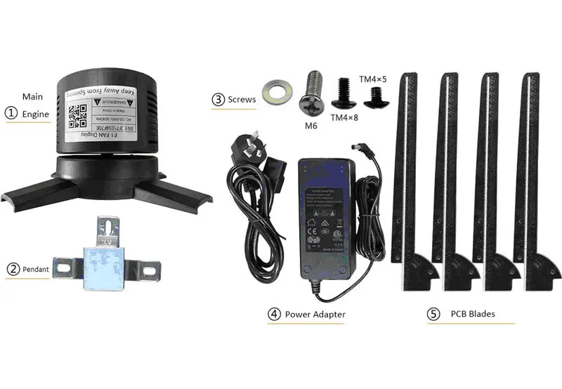 China factory supplier best cheap 3D hologram fan displayer 50*50cm ,1600cdm brightness holographic wifi APP Cloud management