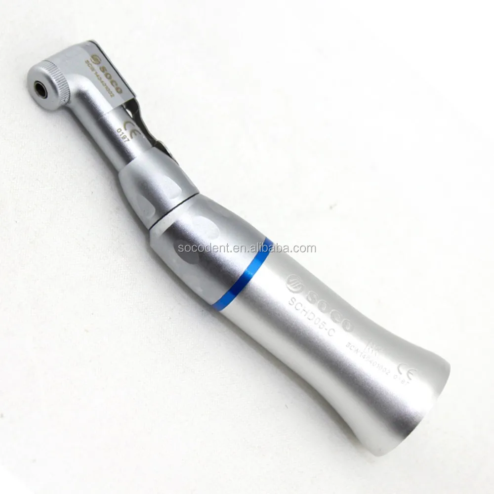 
SOCO Good quality 1:1 Blue Cheapest E-type External water spray dental contra angle SCHD05-C 