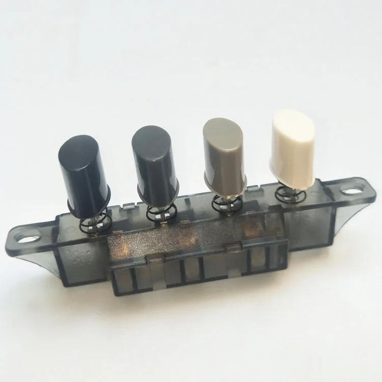 Factory direct sales electric fan push button inserting wires 4 Key keyboard switches