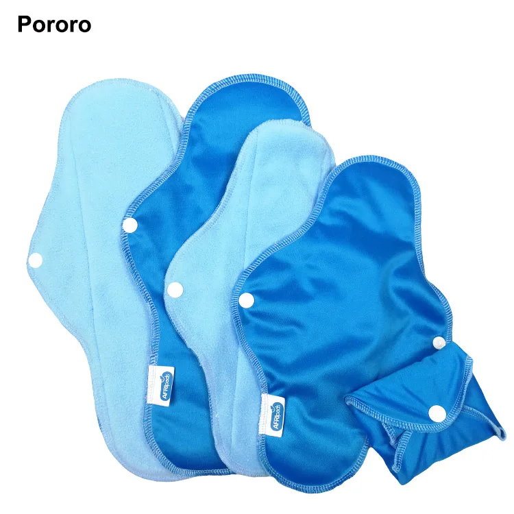 Hot pad cotton inner washable cloth menstrual pads and sanitary pad lady sanitary napkin