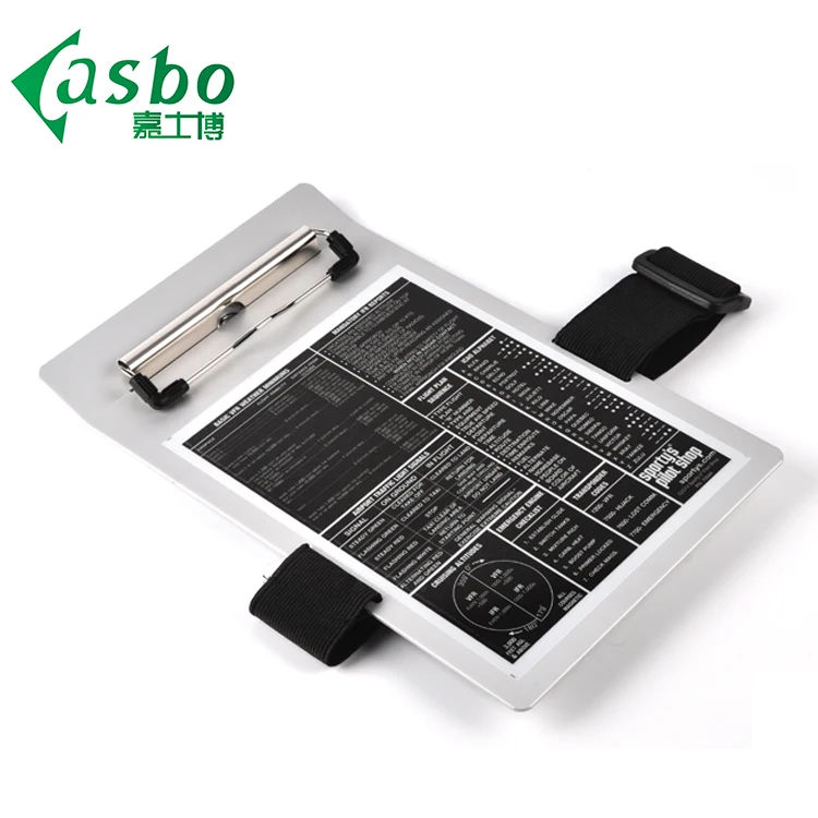 
Quality custom factory folding A5 aluminum hospital clipboard 