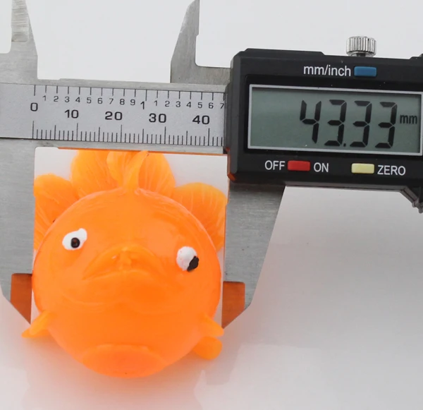 Promotional Goldfish Splat Ball Sticky Venting Ball