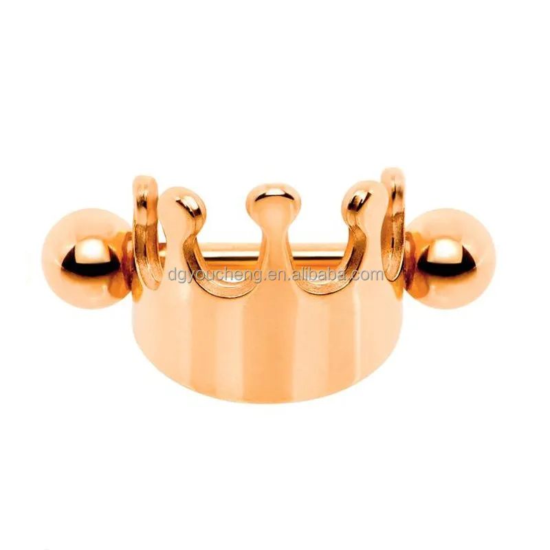 
Crown Tragus Stud Earring Piercing Jewelry 