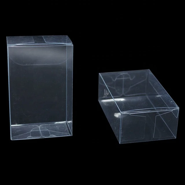 PVC PET  transparents  plastic packaging boxes