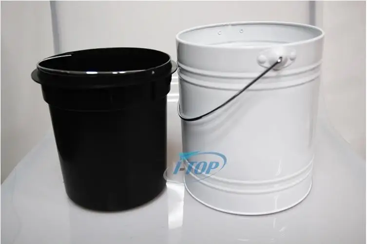 1.3 gallon New design white color compost bin/ stainless steel garbage bin/recycle bucket