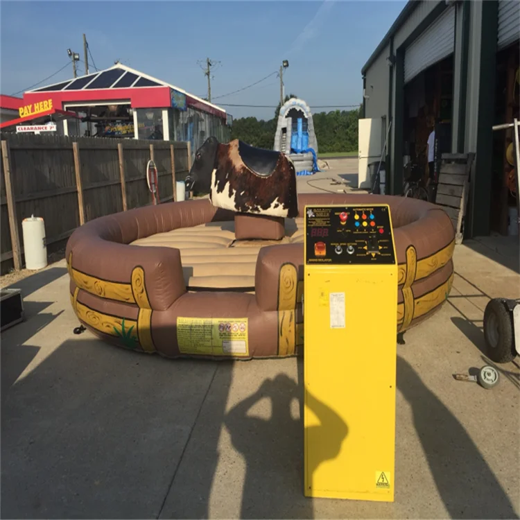Inflatable Mecanic Bull Ride Riding Machine Mechanical Rodeo Bull For Sale