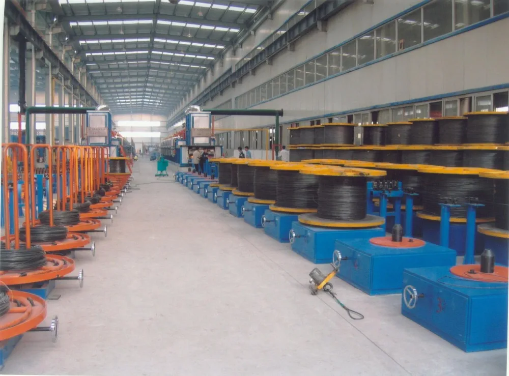 
Steel wire bobbin vertical take up machine 