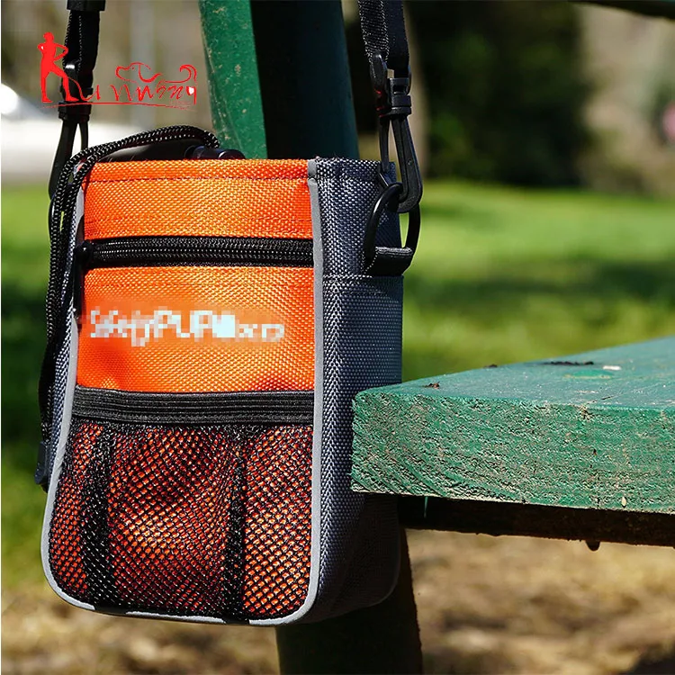 Сумка через плечо, сумка для собак, сумка для дрессировки собак, для прогулок, вмещает игрушку для собак, угощение, ключи, телефон