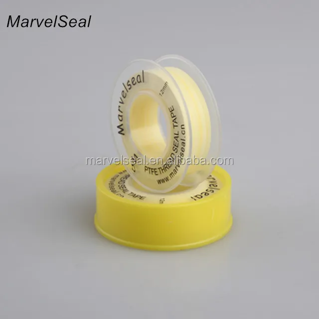 yellow ptfe tape taflone tape for gas pipe with high density
