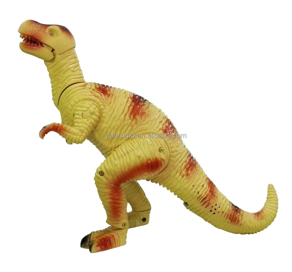 2015 New jurassic world Plastic B/O robot Dinosaur toy, with Forward action&light &sound