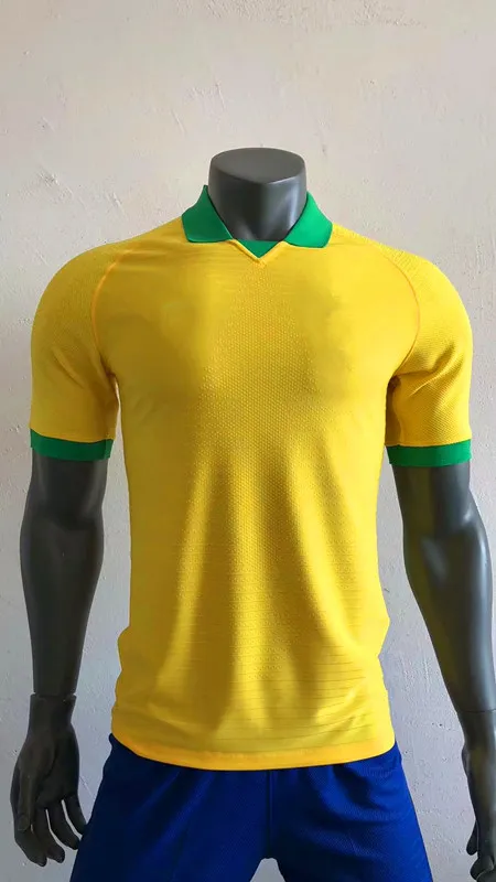 Player Version soccer jersey home away Neymar Silva Brasil football shirt 2021 America cup